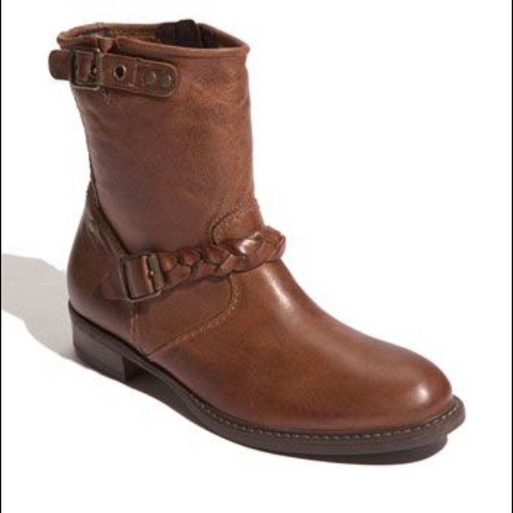 Paul Green Jackson Brown Ankle Boots